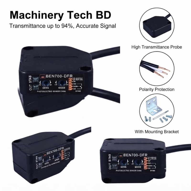 Photoelectric Beam Sensor, MFR and DFR ,Switch 24-240V AC DC