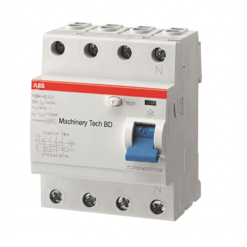 ABB Residual Current Circuit Breaker RCCB 100A